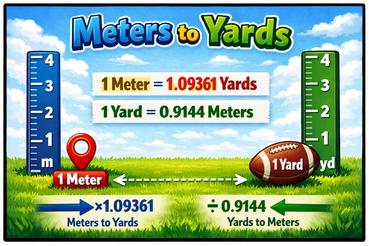 Meters to Yards
