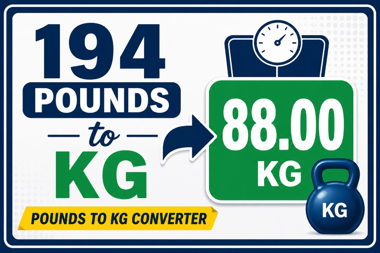194 Pounds to kg