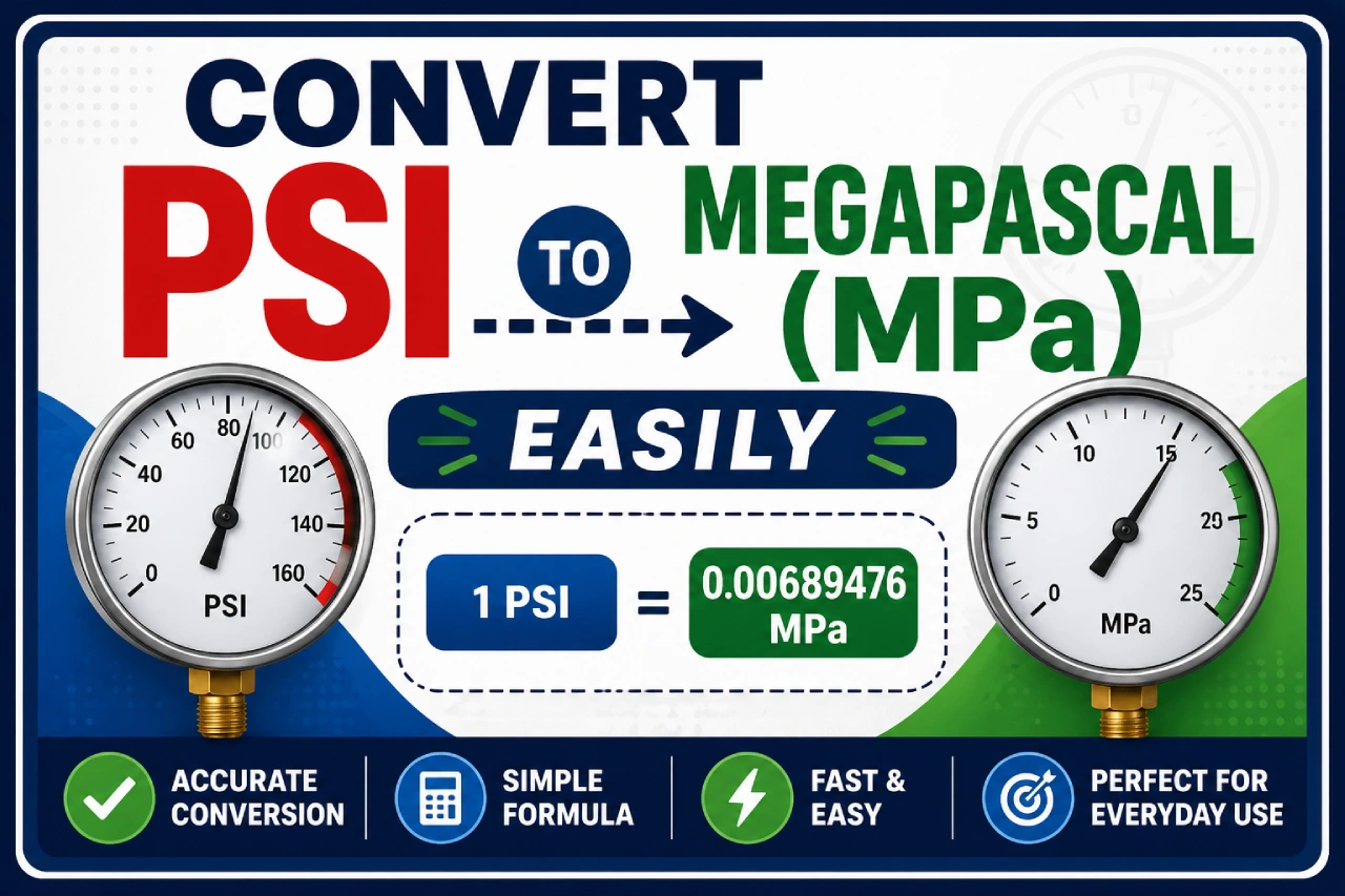 Convert PSI to Megapascal (MPa) Easily