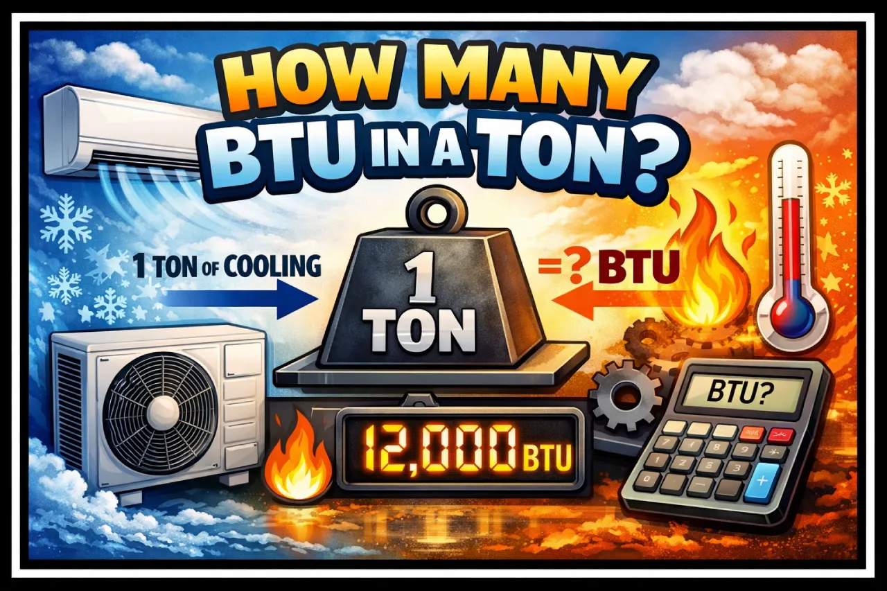 How Many BTU in a Ton?