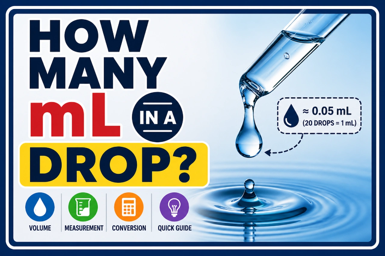 How Many mL in a Drop?