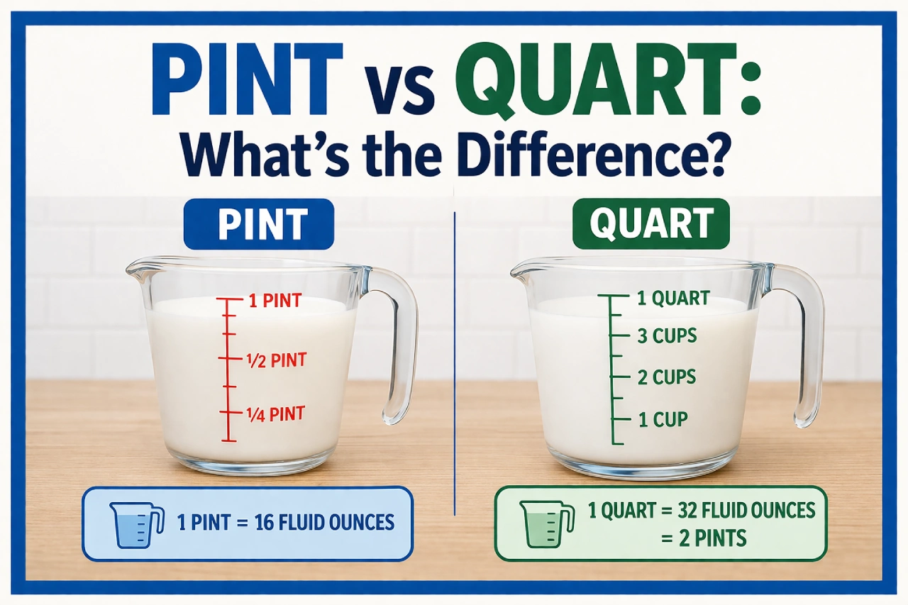 Pint vs Quart: What’s the Difference?