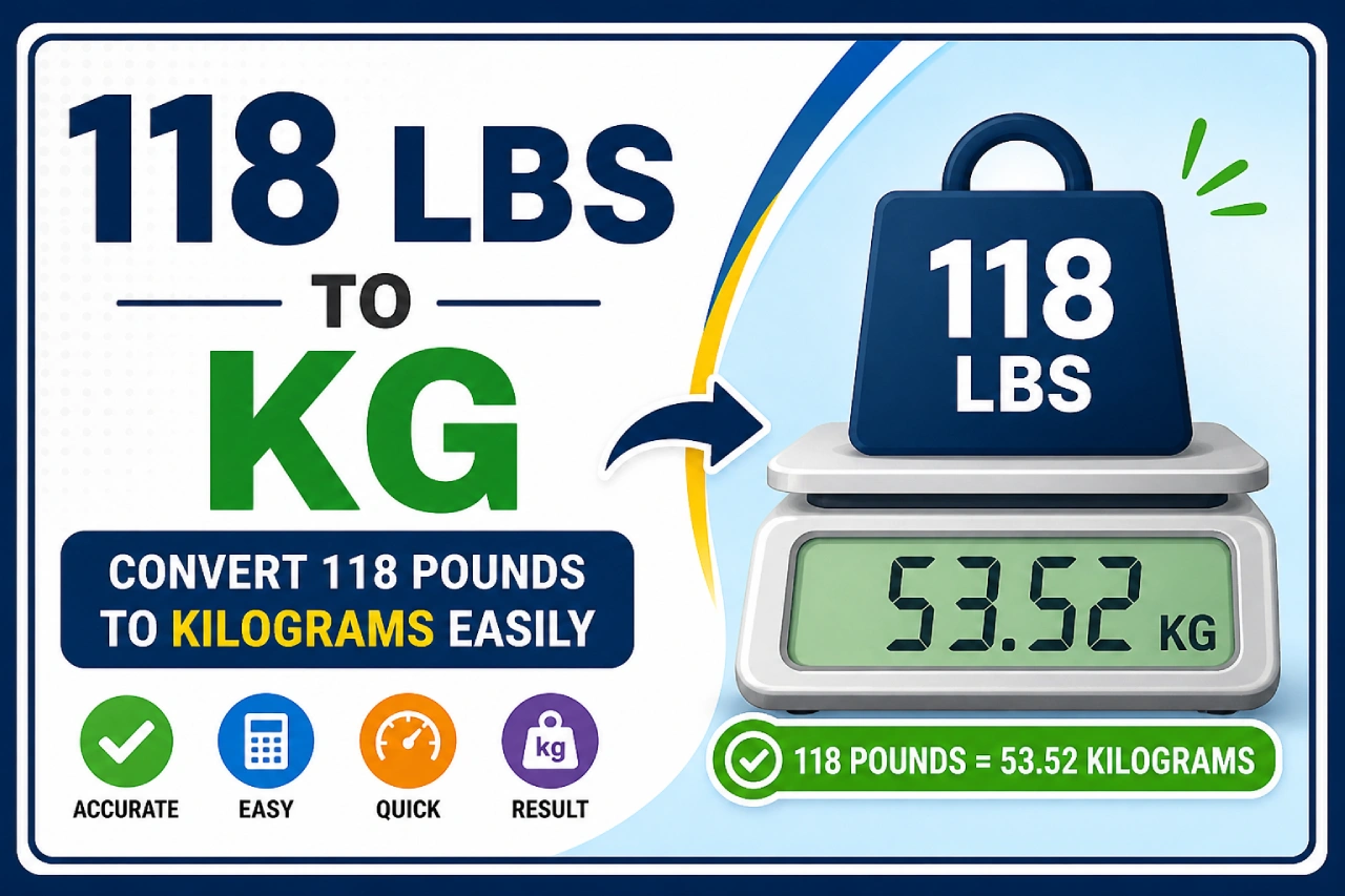 118 lbs to kg – Convert 118 Pounds to Kilograms Easily