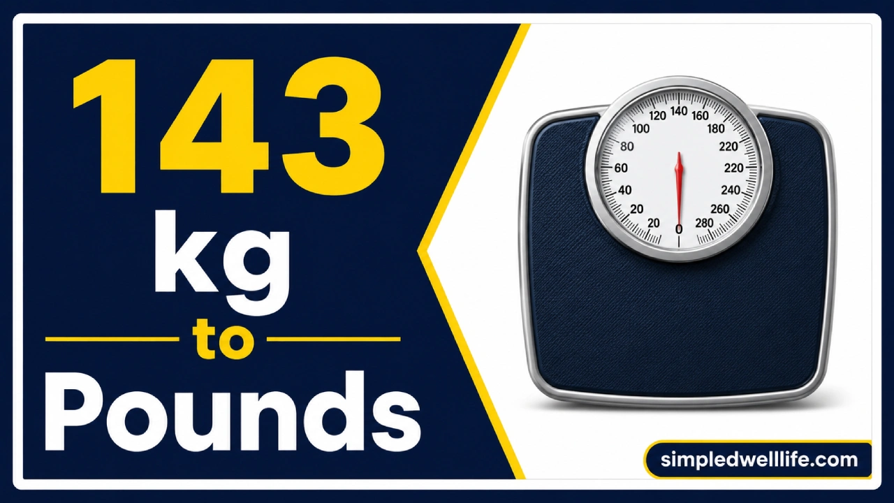 143 kg to Pounds – Exact Conversion, Formula & Guide