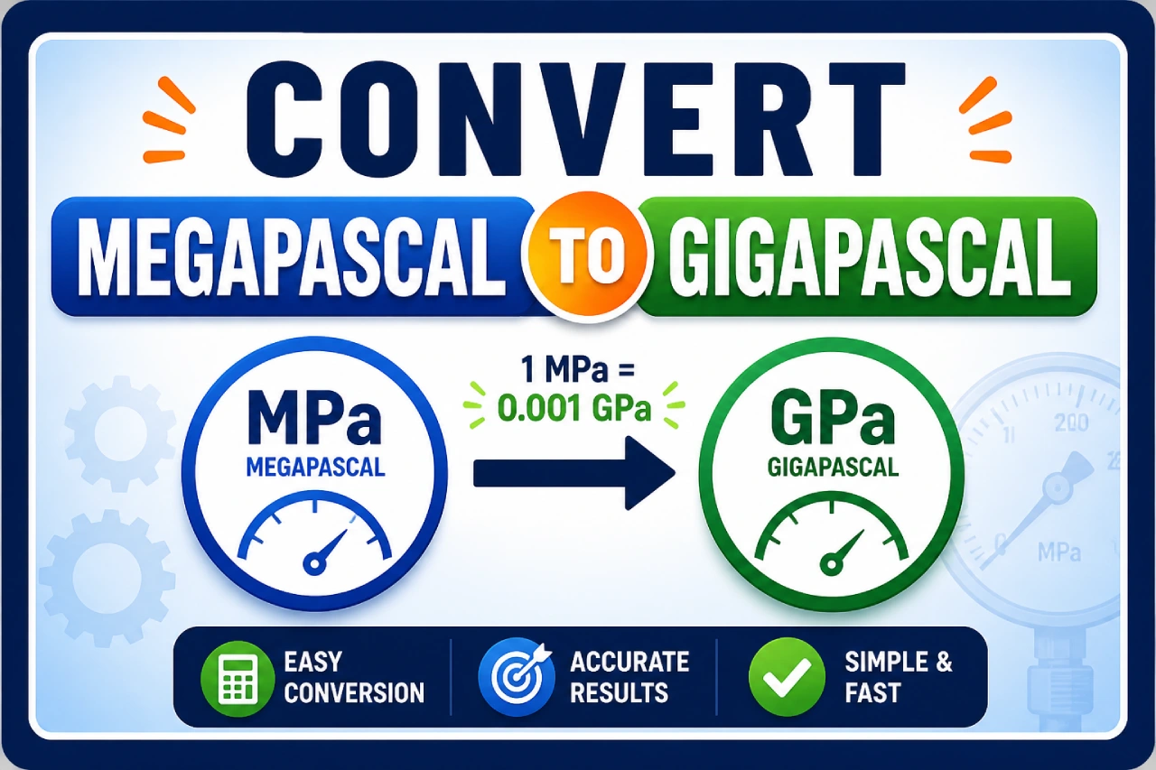 Convert Megapascal to Gigapascal – Simple MPa to GPa Guide
