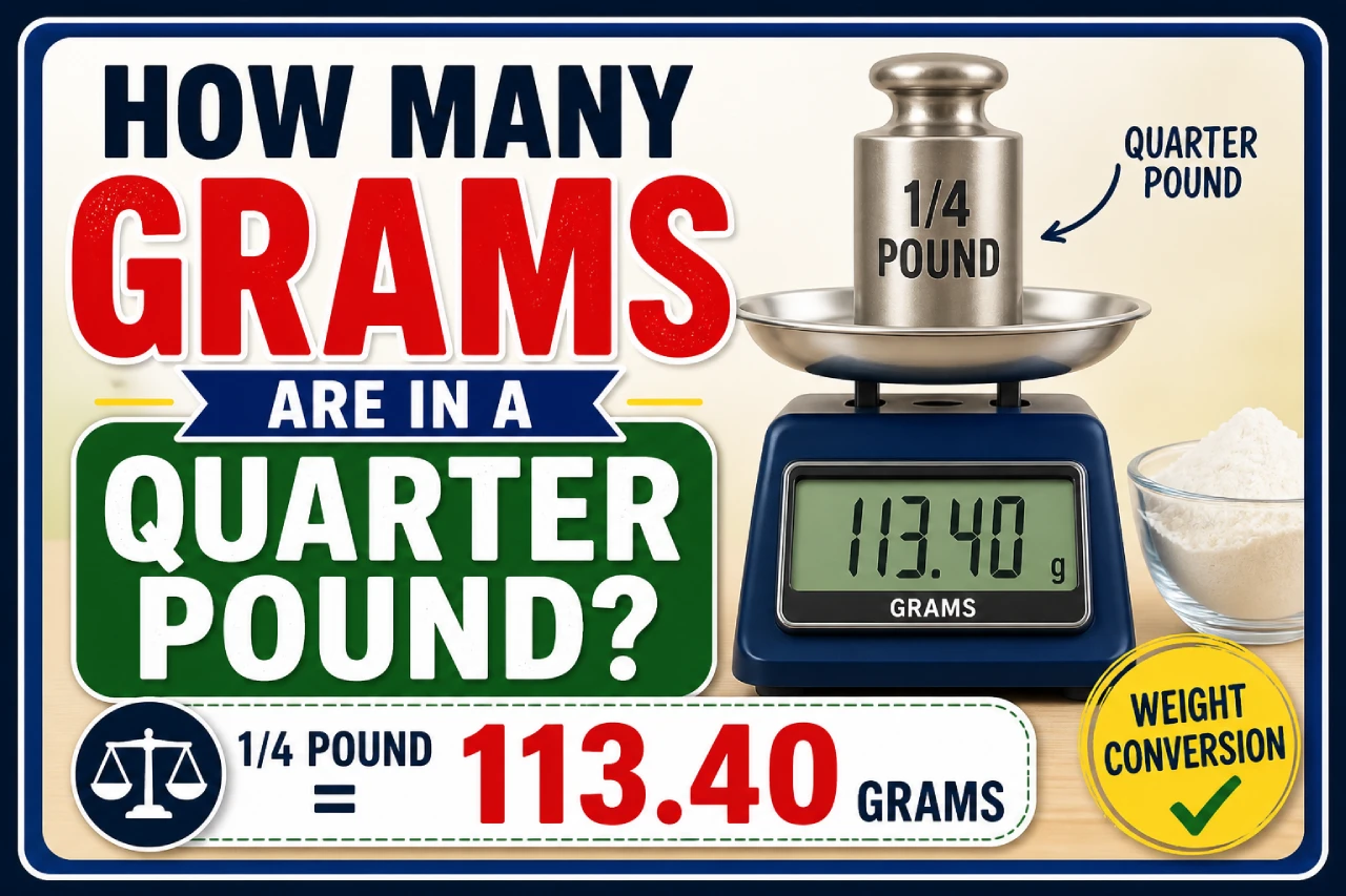 How Many Grams Are in a Quarter Pound?