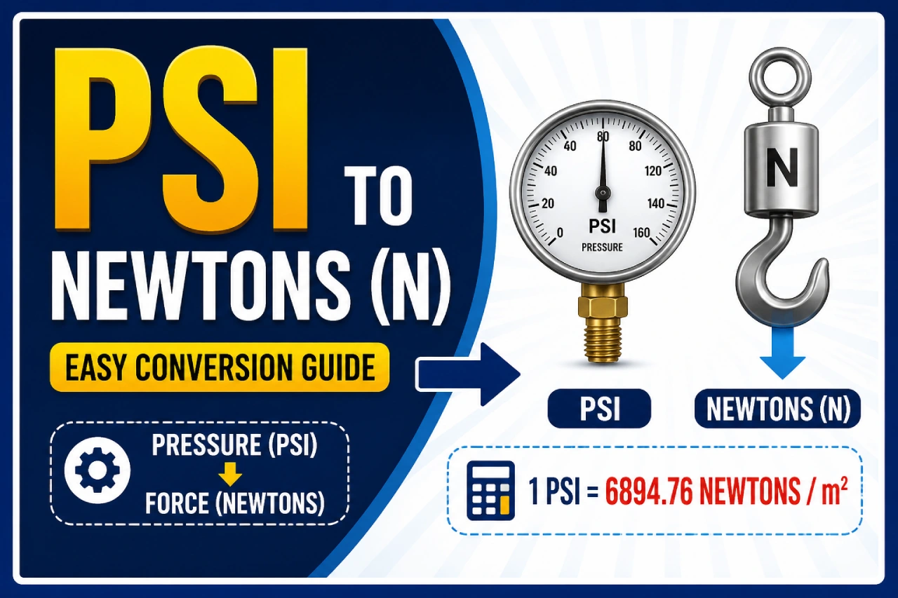 PSI to Newtons (N)