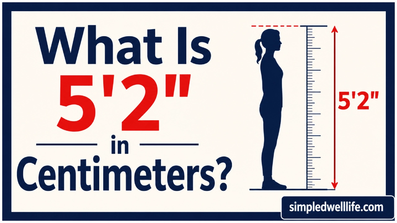 What Is 5'2" in Centimeters? Exact Height Conversion Guide